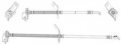 JURID 172992j -  Тормозной шланг