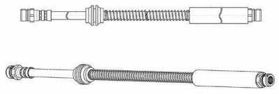 JURID 173228j -  Тормозной шланг