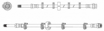 JURID 173264j -  Тормозной шланг
