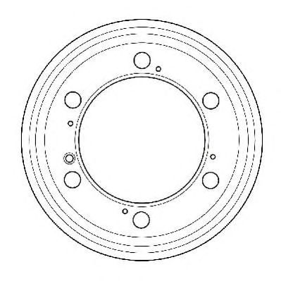 JURID 329134j -  Тормозной барабан