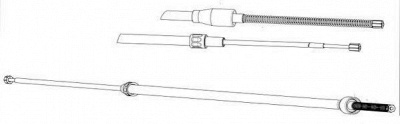 JURID 433102j -  Трос, стояночная тормозная система
