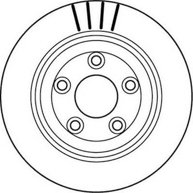 JURID 562146jc -  Тормозной диск