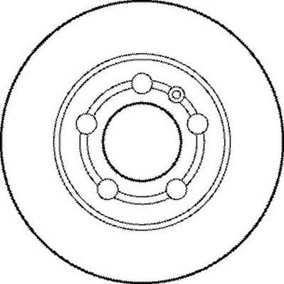 JURID 562177jc -  Тормозной диск