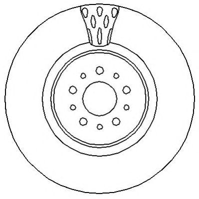 JURID 562298j -  Тормозной диск