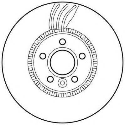 JURID 562643jc -  Тормозной диск