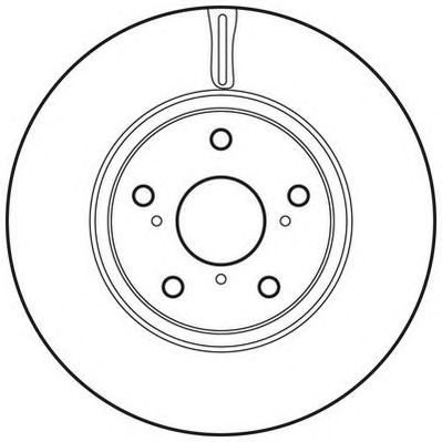 JURID 562649jc -  Тормозной диск