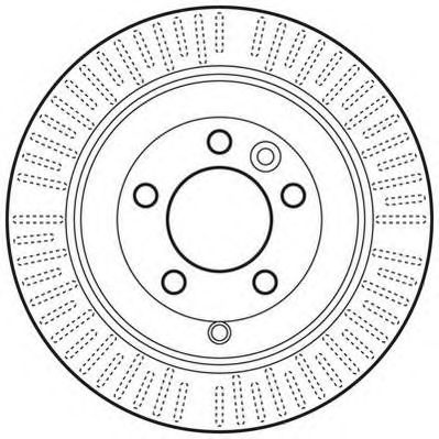JURID 562653jc -  Тормозной диск