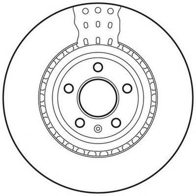 JURID 562661jc -  Тормозной диск