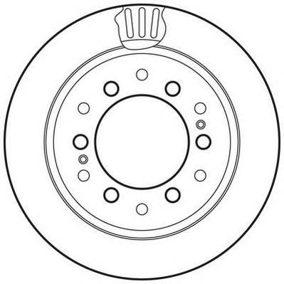 JURID 562738jc -  Тормозной диск