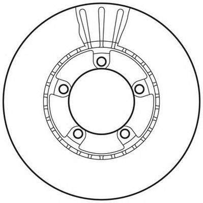 JURID 562747jc -  Тормозной диск
