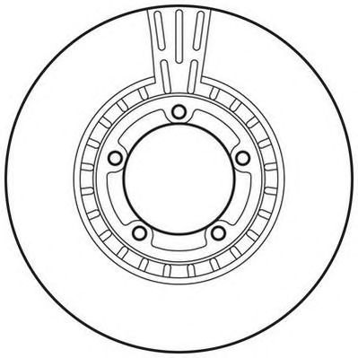 JURID 562768jc -  Тормозной диск