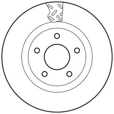 JURID 562769jc -  Тормозной диск
