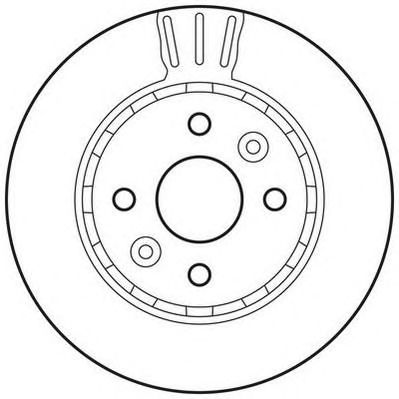 JURID 562787jc -  Тормозной диск