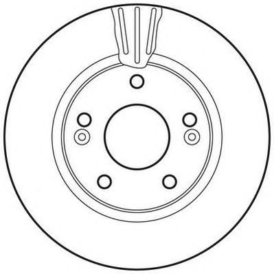 JURID 562789jc -  Тормозной диск