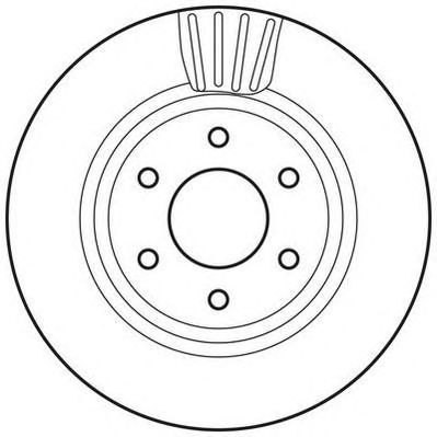 JURID 562813jc -  Тормозной диск