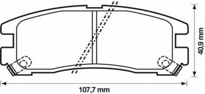 JURID 572186j -  Комплект тормозных колодок, дисковый тормоз