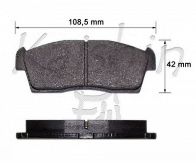 KAISHIN fk9027 -  Комплект тормозных колодок, дисковый тормоз
