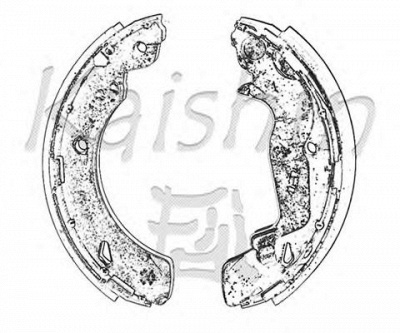 KAISHIN k5538 -  Комплект тормозных колодок