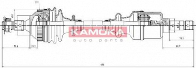 KAMOKA ct1138926a -  Приводной вал