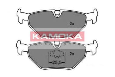 KAMOKA jq1011156 -  Комплект тормозных колодок, дисковый тормоз