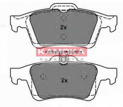 KAMOKA jq101135 -  Комплект тормозных колодок, дисковый тормоз