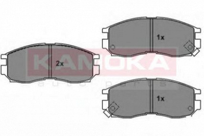 KAMOKA jq1011528 -  Комплект тормозных колодок, дисковый тормоз