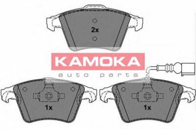 KAMOKA jq101160 -  Комплект тормозных колодок, дисковый тормоз