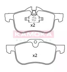 KAMOKA jq101171 -  Комплект тормозных колодок, дисковый тормоз