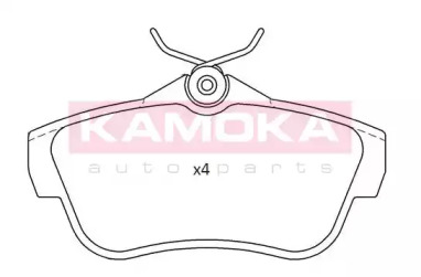 KAMOKA jq101174 -  Комплект тормозных колодок, дисковый тормоз