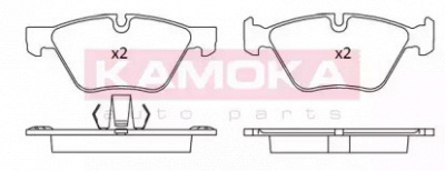 KAMOKA jq101175 -  Колодки тормозные дисковые передние, комплект