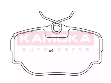 KAMOKA jq101189 -  Комплект тормозных колодок, дисковый тормоз