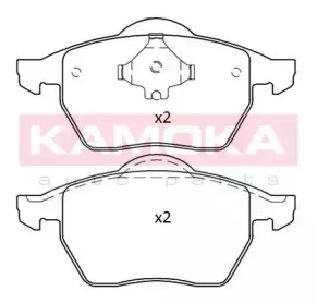 KAMOKA jq101193 -  Комплект тормозных колодок, дисковый тормоз