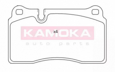 KAMOKA jq101215 -  Комплект тормозных колодок, дисковый тормоз