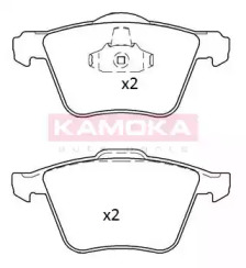 KAMOKA jq101217 -  Комплект тормозных колодок, дисковый тормоз