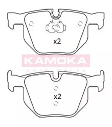 KAMOKA jq101223 -  Комплект тормозных колодок, дисковый тормоз