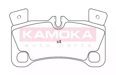 KAMOKA jq101230 -  Комплект тормозных колодок, дисковый тормоз