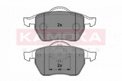 KAMOKA jq1012334 -  Комплект тормозных колодок, дисковый тормоз