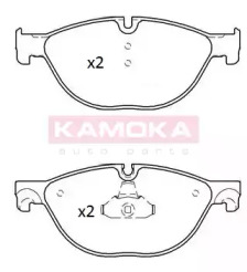 KAMOKA jq101236 -  Комплект тормозных колодок, дисковый тормоз