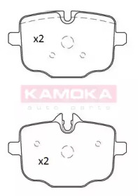KAMOKA jq101240 -  Комплект тормозных колодок, дисковый тормоз