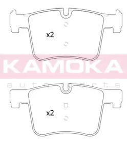 KAMOKA jq101249 -  Комплект тормозных колодок, дисковый тормоз