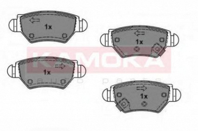 KAMOKA jq1012588 -  Комплект тормозных колодок, дисковый тормоз