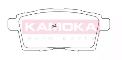KAMOKA jq101266 -  Комплект тормозных колодок, дисковый тормоз