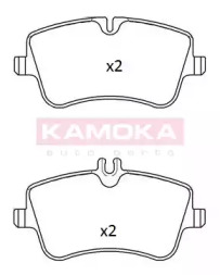 KAMOKA jq1012858 -  Комплект тормозных колодок, дисковый тормоз