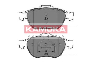 KAMOKA jq1012882 -  Комплект тормозных колодок, дисковый тормоз