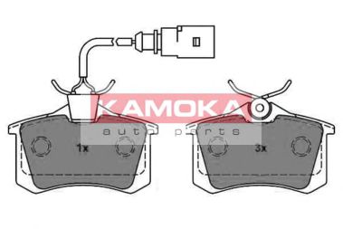 KAMOKA jq1012962 -  Комплект тормозных колодок, дисковый тормоз