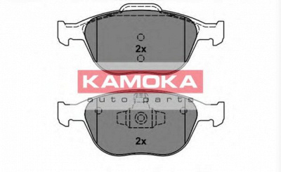 KAMOKA jq1013136 -  Комплект тормозных колодок, дисковый тормоз