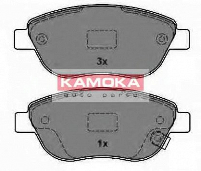 KAMOKA jq1013838 -  Комплект тормозных колодок, дисковый тормоз