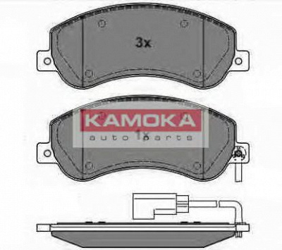KAMOKA jq1013856 -  Комплект тормозных колодок, дисковый тормоз