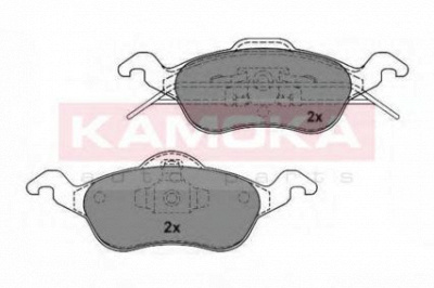 KAMOKA jq101636 -  Комплект тормозных колодок, дисковый тормоз
