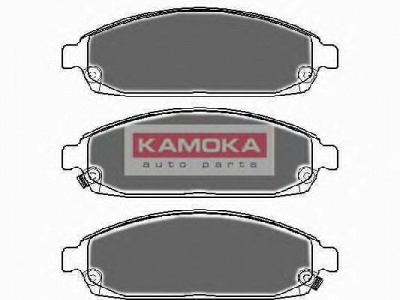 KAMOKA jq1018004 -  Комплект тормозных колодок, дисковый тормоз